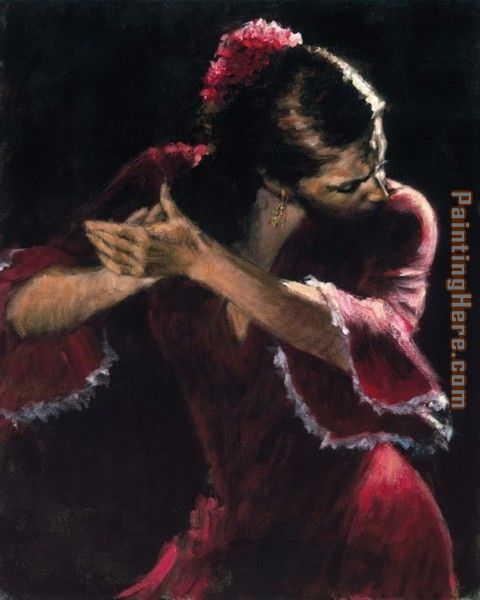 flamencov painting - Fabian Perez flamencov art painting